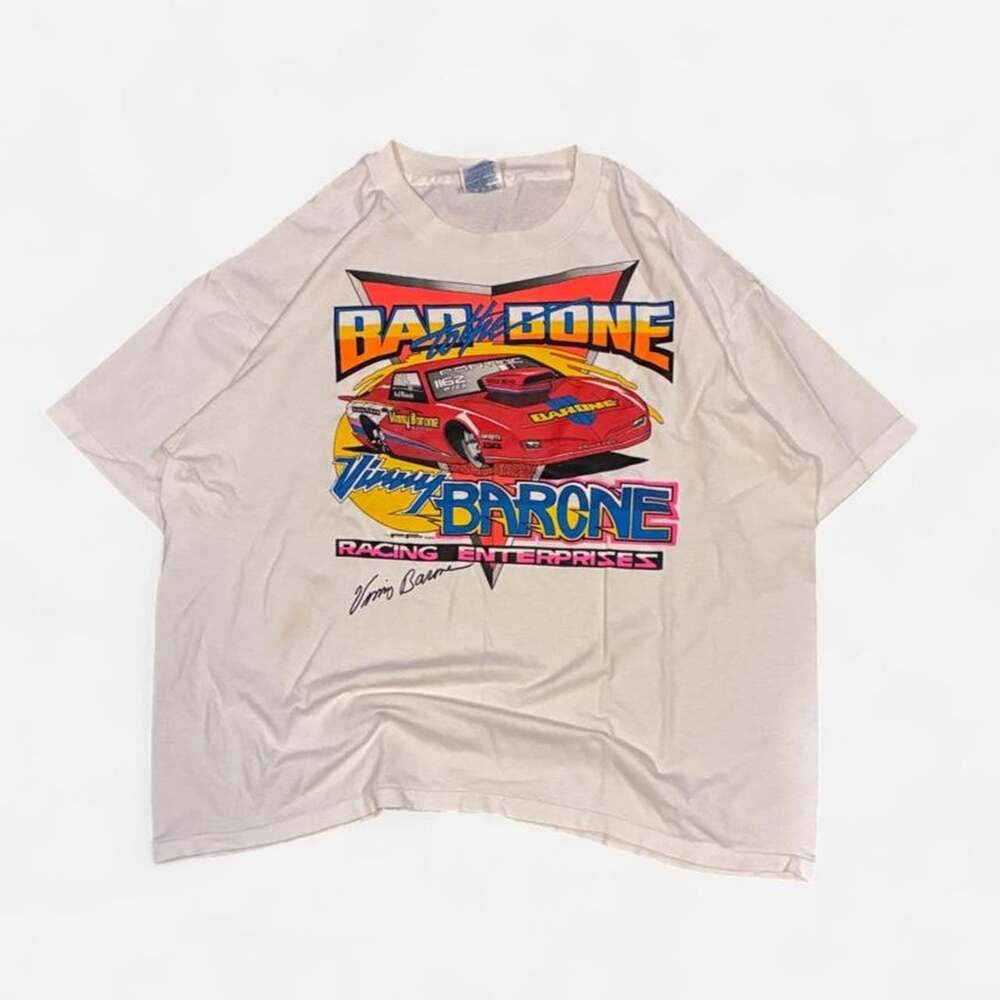 1990s Hanes Bad to the Bone Racing Tee